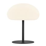Nordlux Tafellamp Sponge Accu Zwart 6.8W 450lm - 827 Zeer Warm Wit | 3-Staps Dimbaar