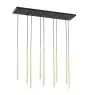 Emibig Hanglamp Selter Staal Zwart | Geschikt voor 9x G9 - Max 8W